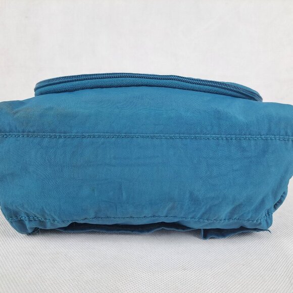 KIPLING Kichirou Lunch Bag Blue 100% Polyamide - Gently Used-Authentic-Buy Now - Picture 5 of 15